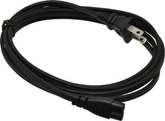 Tripp-Lite - 6' Long, NEMA 1-16P/IEC-320-C7 Computer Cable - Black, Male x Male - Best Tool & Supply