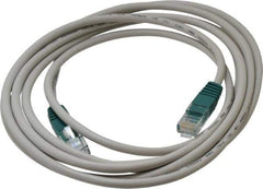 Tripp-Lite - 10' Long, RJ45/RJ45 Computer Cable - Gray, Male x Male - Best Tool & Supply