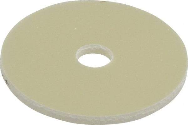 Made in USA - 3/8" Screw, Grade G10 Fiberglass Standard Flat Washer - 3/8" ID x 2" OD, 1/8" Thick, Plain Finish - Best Tool & Supply