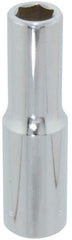 Blackhawk by Proto - 1/2" Drive, Deep Hand Socket - 6 Points, 3-3/32" OAL, Chrome Finish - Best Tool & Supply