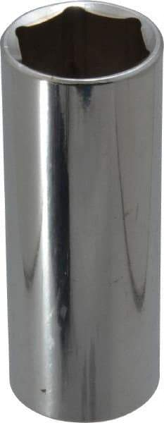 Blackhawk by Proto - 1/2" Drive, Deep Hand Socket - 6 Points, 3-3/32" OAL, Chrome Finish - Best Tool & Supply