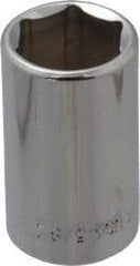 Blackhawk by Proto - 5/8", 1/2" Drive, Standard Hand Socket - 6 Points, 1-1/2" OAL, Chrome Finish - Best Tool & Supply