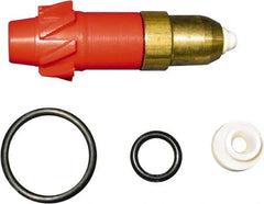 Kranzle - Rotating, Brass, Ceramic, Plastic & Rubber, Pressure Washer Nozzle Repair Kit - 1.14mm Orifice Diam, Red - Best Tool & Supply