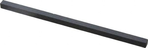 Made in USA - 240 Grit Silicon Carbide Square Polishing Stone - Very Fine Grade, 1/4" Wide x 6" Long x 1/4" Thick - Best Tool & Supply