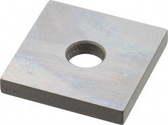 Mitutoyo - 0.141" Square Steel Gage Block - Accuracy Grade 0, Includes Certificate of Inspection - Best Tool & Supply