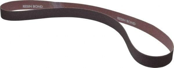 Norton - 1" Wide x 42" OAL, 60 Grit, Aluminum Oxide Abrasive Belt - Aluminum Oxide, Medium, Coated, X Weighted Cloth Backing, Series R228 - Best Tool & Supply