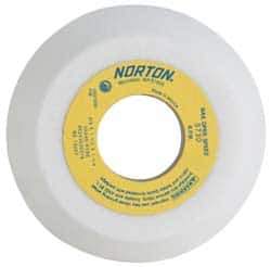 Norton - 5" Diam, 1-1/4" Hole Size, 1-3/4" Overall Thickness, 46 Grit, Type 11 Tool & Cutter Grinding Wheel - Medium Grade, Aluminum Oxide, J Hardness - Best Tool & Supply