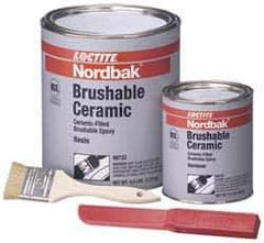 Loctite - 6 Lb Kit Gray Epoxy Resin Filler/Repair Caulk - 248°F Max Operating Temp, 6 hr Full Cure Time, Series 209 - Best Tool & Supply