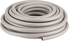 Hubbell Wiring Device-Kellems - 1" Trade Size, 100' Long, Flexible Liquidtight Conduit - PVC, 26mm ID, Gray - Best Tool & Supply