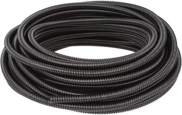 Hubbell Wiring Device-Kellems - 3/8" Trade Size, 100' Long, Flexible Liquidtight Conduit - PVC, 12.6mm ID, Black - Best Tool & Supply