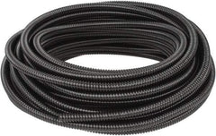 Hubbell Wiring Device-Kellems - 3/8" Trade Size, 100' Long, Flexible Liquidtight Conduit - PVC, 12.6mm ID, Black - Best Tool & Supply