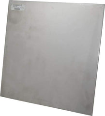 Made in USA - 0.12 Inch Thick x 12 Inch Wide x 12 Inch Long, 304 Stainless Steel Sheet - Cold Rolled, Bright Finish, #2B - Best Tool & Supply