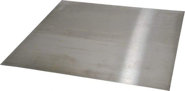 Value Collection - 0.06 Inch Thick x 12 Inch Wide x 12 Inch Long, 304 Stainless Steel Sheet - Intermediate Polished Finish, #4 - Best Tool & Supply