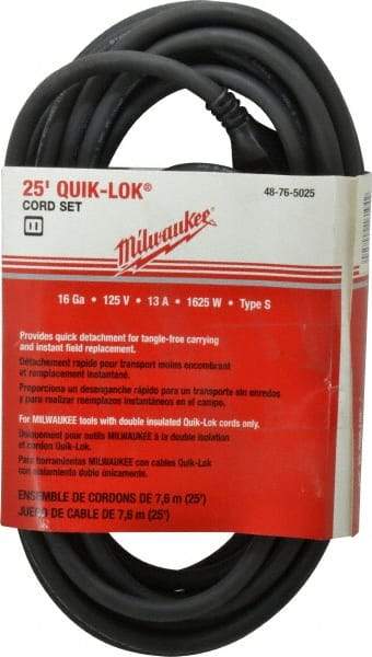 Milwaukee Tool - Power Drill Quik-Lok Cord Set - For All Magnum Drills - Best Tool & Supply