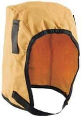 OccuNomix - Universal Size, Gold, Underneath Hard Hat Winter Liner - Regular Length, 1 Layer - Best Tool & Supply