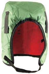 OccuNomix - Universal Size, Green, Underneath Hard Hat Winter Liner - Regular Length, 3 Layer - Best Tool & Supply