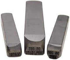 Made in USA - 1/16" Character Size, MASTER Character, Heavy Duty Individual Steel Stamp - Steel - Best Tool & Supply