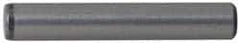 Made in USA - 3/8" Diam x 2-1/4" Pin Length 416 Stainless Steel Precision Dowel Pin - Passivated Finish, C 36-42 Hardness, 2 Beveled End - Best Tool & Supply