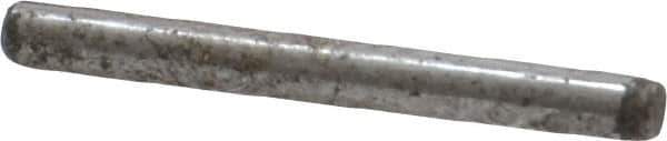 Value Collection - 1/16" Diam x 5/8" Pin Length Grade 8 Alloy Steel Standard Dowel Pin - C 50-58 Hardness, 800 Lb Breaking Strength, 1 Beveled & 1 Rounded End - Best Tool & Supply