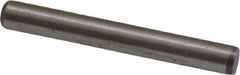 Value Collection - 1/8" Diam x 1" Pin Length Grade 8 Alloy Steel Standard Dowel Pin - C 50-58 Hardness, 3,200 Lb Breaking Strength, 1 Beveled & 1 Rounded End - Best Tool & Supply