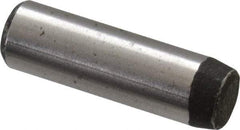 Value Collection - 3/16" Diam x 5/8" Pin Length Grade 8 Alloy Steel Standard Dowel Pin - C 50-58 Hardness, 7,200 Lb Breaking Strength, 1 Beveled & 1 Rounded End - Best Tool & Supply