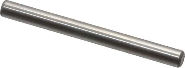 Value Collection - 3/16" Diam x 2" Pin Length Grade 8 Alloy Steel Standard Dowel Pin - C 50-58 Hardness, 7,200 Lb Breaking Strength, 1 Beveled & 1 Rounded End - Best Tool & Supply