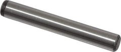 Value Collection - 1/4" Diam x 1-3/4" Pin Length Grade 8 Alloy Steel Standard Dowel Pin - C 50-58 Hardness, 12,800 Lb Breaking Strength, 1 Beveled & 1 Rounded End - Best Tool & Supply