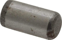 Value Collection - 5/16" Diam x 5/8" Pin Length Grade 8 Alloy Steel Standard Dowel Pin - C 50-58 Hardness, 20,000 Lb Breaking Strength, 1 Beveled & 1 Rounded End - Best Tool & Supply