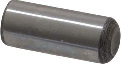 Value Collection - 5/16" Diam x 3/4" Pin Length Grade 8 Alloy Steel Standard Dowel Pin - C 50-58 Hardness, 20,000 Lb Breaking Strength, 1 Beveled & 1 Rounded End - Best Tool & Supply