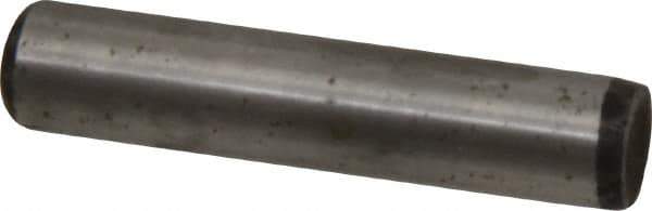 Value Collection - 5/16" Diam x 1-1/2" Pin Length Grade 8 Alloy Steel Standard Dowel Pin - C 50-58 Hardness, 20,000 Lb Breaking Strength, 1 Beveled & 1 Rounded End - Best Tool & Supply