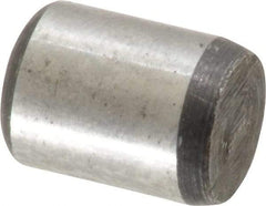 Value Collection - 3/8" Diam x 1/2" Pin Length Grade 8 Alloy Steel Standard Dowel Pin - C 50-58 Hardness, 28,700 Lb Breaking Strength, 1 Beveled & 1 Rounded End - Best Tool & Supply