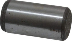 Value Collection - 3/8" Diam x 3/4" Pin Length Grade 8 Alloy Steel Standard Dowel Pin - C 50-58 Hardness, 28,700 Lb Breaking Strength, 1 Beveled & 1 Rounded End - Best Tool & Supply