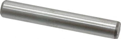 Value Collection - 3/8" Diam x 2-1/2" Pin Length Grade 8 Alloy Steel Standard Dowel Pin - C 50-58 Hardness, 28,700 Lb Breaking Strength, 1 Beveled & 1 Rounded End - Best Tool & Supply