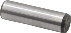 Value Collection - 7/16" Diam x 1-1/2" Pin Length Grade 8 Alloy Steel Standard Dowel Pin - C 50-58 Hardness, 39,100 Lb Breaking Strength, 1 Beveled & 1 Rounded End - Best Tool & Supply