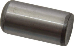 Value Collection - 1/2" Diam x 1" Pin Length Grade 8 Alloy Steel Standard Dowel Pin - C 50-58 Hardness, 51,000 Lb Breaking Strength, 1 Beveled & 1 Rounded End - Best Tool & Supply