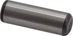 Value Collection - 1/2" Diam x 1-1/2" Pin Length Grade 8 Alloy Steel Standard Dowel Pin - C 50-58 Hardness, 51,000 Lb Breaking Strength, 1 Beveled & 1 Rounded End - Best Tool & Supply