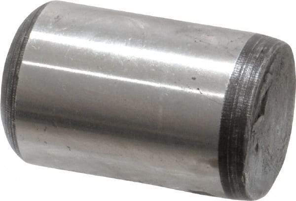 Value Collection - 5/8" Diam x 1" Pin Length Grade 8 Alloy Steel Standard Dowel Pin - C 50-58 Hardness, 79,800 Lb Breaking Strength, 1 Beveled & 1 Rounded End - Best Tool & Supply