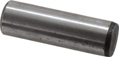 Value Collection - 5/8" Diam x 2" Pin Length Grade 8 Alloy Steel Standard Dowel Pin - C 50-58 Hardness, 79,800 Lb Breaking Strength, 1 Beveled & 1 Rounded End - Best Tool & Supply