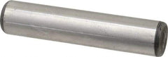 Value Collection - 5/8" Diam x 3" Pin Length Grade 8 Alloy Steel Standard Dowel Pin - C 50-58 Hardness, 79,800 Lb Breaking Strength, 1 Beveled & 1 Rounded End - Best Tool & Supply