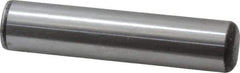 Value Collection - 7/8" Diam x 4" Pin Length Grade 8 Alloy Steel Standard Dowel Pin - C 50-58 Hardness, 156,000 Lb Breaking Strength, 1 Beveled & 1 Rounded End - Best Tool & Supply