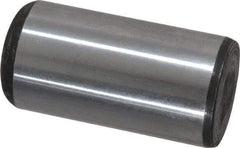 Value Collection - 1" Diam x 2" Pin Length Grade 8 Alloy Steel Standard Dowel Pin - C 50-58 Hardness, 204,000 Lb Breaking Strength, 1 Beveled & 1 Rounded End - Best Tool & Supply