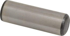 Value Collection - 1" Diam x 3" Pin Length Grade 8 Alloy Steel Standard Dowel Pin - C 50-58 Hardness, 204,000 Lb Breaking Strength, 1 Beveled & 1 Rounded End - Best Tool & Supply