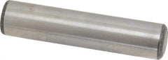 Value Collection - 1" Diam x 4-1/2" Pin Length Grade 8 Alloy Steel Standard Dowel Pin - C 50-58 Hardness, 204,000 Lb Breaking Strength, 1 Beveled & 1 Rounded End - Best Tool & Supply