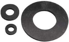 Made in USA - 3/4" Screw, Grade 60 Neoprene Standard Flat Washer - 0.74" ID x 1-1/2" OD, 0.108" Thick, Plain Finish - Best Tool & Supply