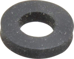 Made in USA - 1/4" Screw, Grade 60 Neoprene Standard Flat Washer - 0.23" ID x 1/2" OD, 0.108" Thick, Plain Finish - Best Tool & Supply