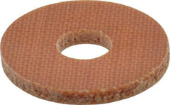 Made in USA - #10 Screw, Grade LE Phenolic Standard Flat Washer - 0.202" ID x 0.632" OD, 0.063" Thick, Plain Finish - Best Tool & Supply