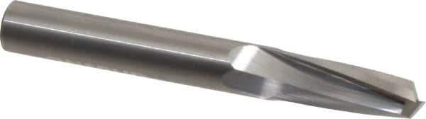 Onsrud - 3/8" Cutting Diam x 1" Length of Cut, 2 Flute, Upcut Spiral Router Bit - Uncoated, Right Hand Cut, Solid Carbide, 3" OAL x 3/8" Shank Diam, Double Edge, 11° Helix Angle - Best Tool & Supply