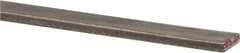 Made in USA - 36" Long x 1/16" High x 1/4" Wide, Mill Key Stock - W-1 (Water Hardening) Tool Steel - Best Tool & Supply