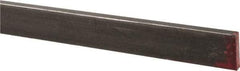 Made in USA - 36" Long x 1/8" High x 1/2" Wide, Mill Key Stock - W-1 (Water Hardening) Tool Steel - Best Tool & Supply