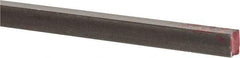 Made in USA - 36" Long x 3/16" High x 1/4" Wide, Mill Key Stock - W-1 (Water Hardening) Tool Steel - Best Tool & Supply